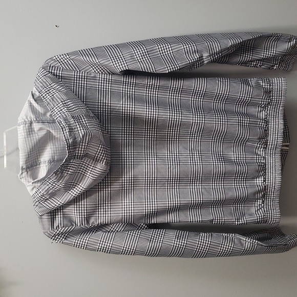 Empyre Clothing NWOT Checkered Hooded Windbreaker Jacket, Small - Picture 6 of 8